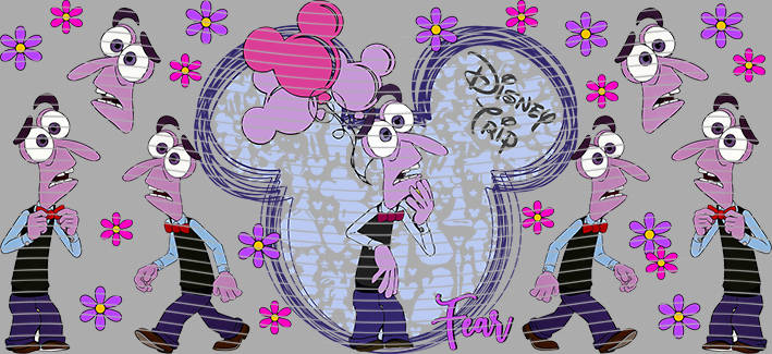 16oz Disney style-D-1230